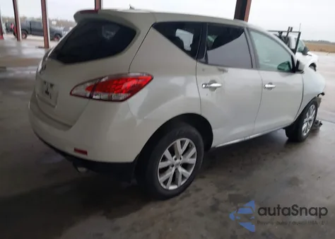 2012 Nissan Murano S из США, поврежденный, VIN JN8AZ1MU8CW116498